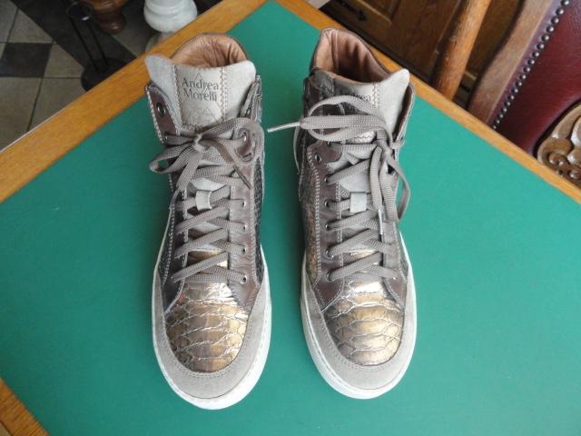 Andrea Morelli Lederen Sneakers Maat 37, Verzenden, Zo goed als nieuw, Sneakers of Gympen