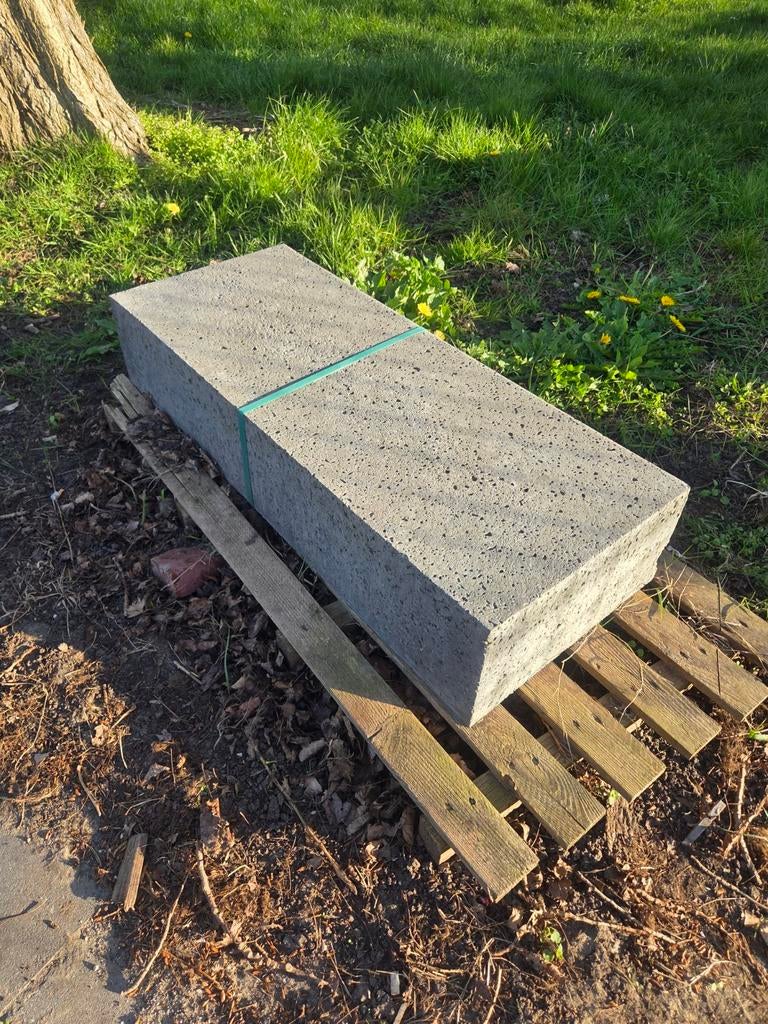 Schellevis Traptrede Massief Antraciet, Tuin en Terras, Ophalen of Verzenden, Nieuw, Beton, Overige typen