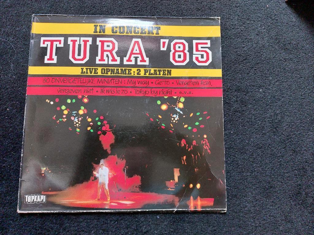 LP: WILL TURA  -  In concert, Tura '85   (2LP), Cd's en Dvd's, Vinyl | Nederlandstalig, Ophalen of Verzenden, Gebruikt, 12 inch