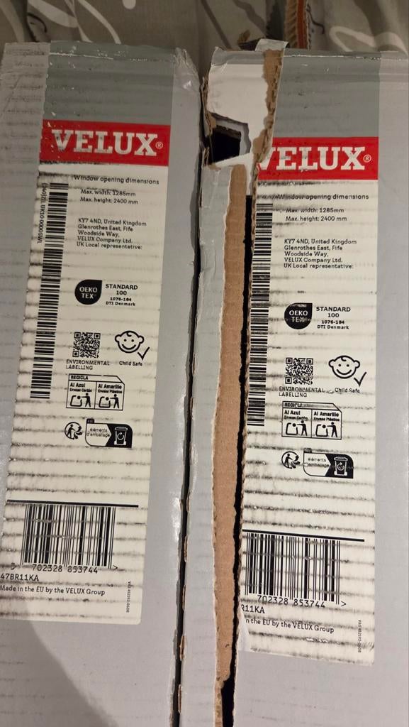 2x Velux insectenhor ZIL UK10 0000SWL  - Nieuwstaat -, Doe-het-zelf en Verbouw, Deuren en Horren, Ophalen, Overige typen, Zo goed als nieuw