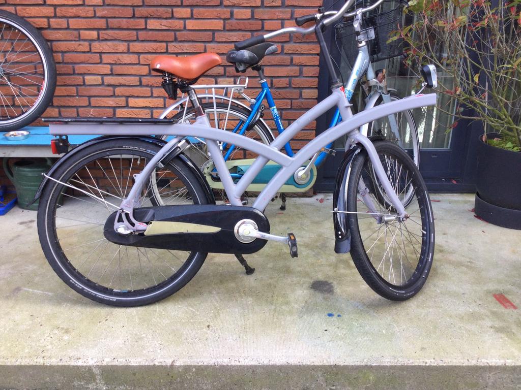 Dames en herenfiets, stations fiets !, Fietsen en Brommers, Ophalen of Verzenden, Zo goed als nieuw, Staal