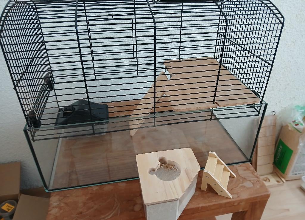Hamsterkooi 50x28x38, Kooi, Gebruikt, Minder dan 75 cm, Muis