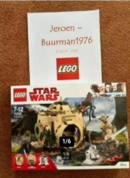 Lego 75208 Star Wars Yoda's Hut (NIEUW & MISB), Ophalen of Verzenden, Nieuw, Complete set, Lego