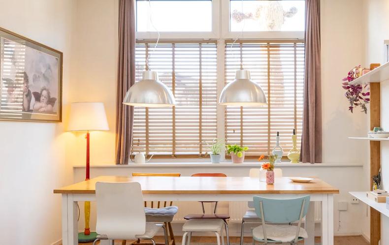 2 boog hanglampen, Huis en Inrichting, Ophalen, Minder dan 50 cm