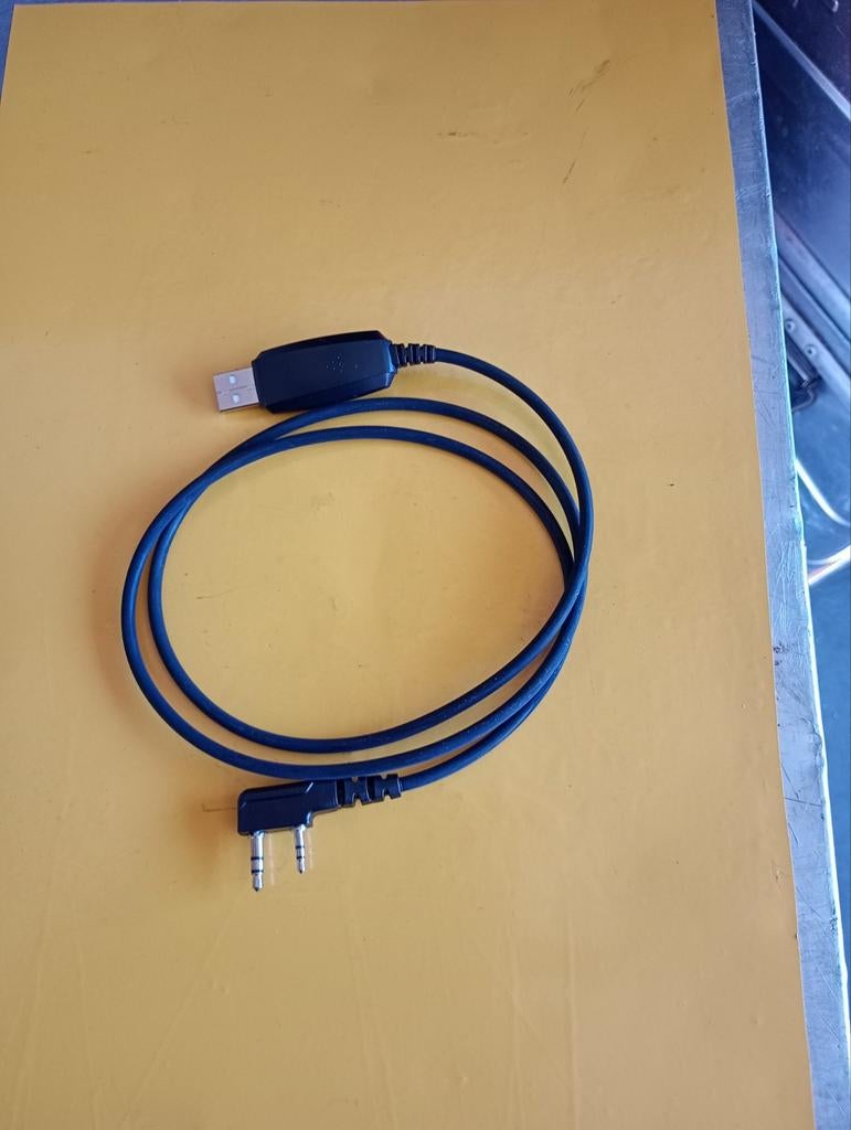 Programmeer kabel 2-pins voor Kenwood portofoons, Ophalen of Verzenden, Nieuw