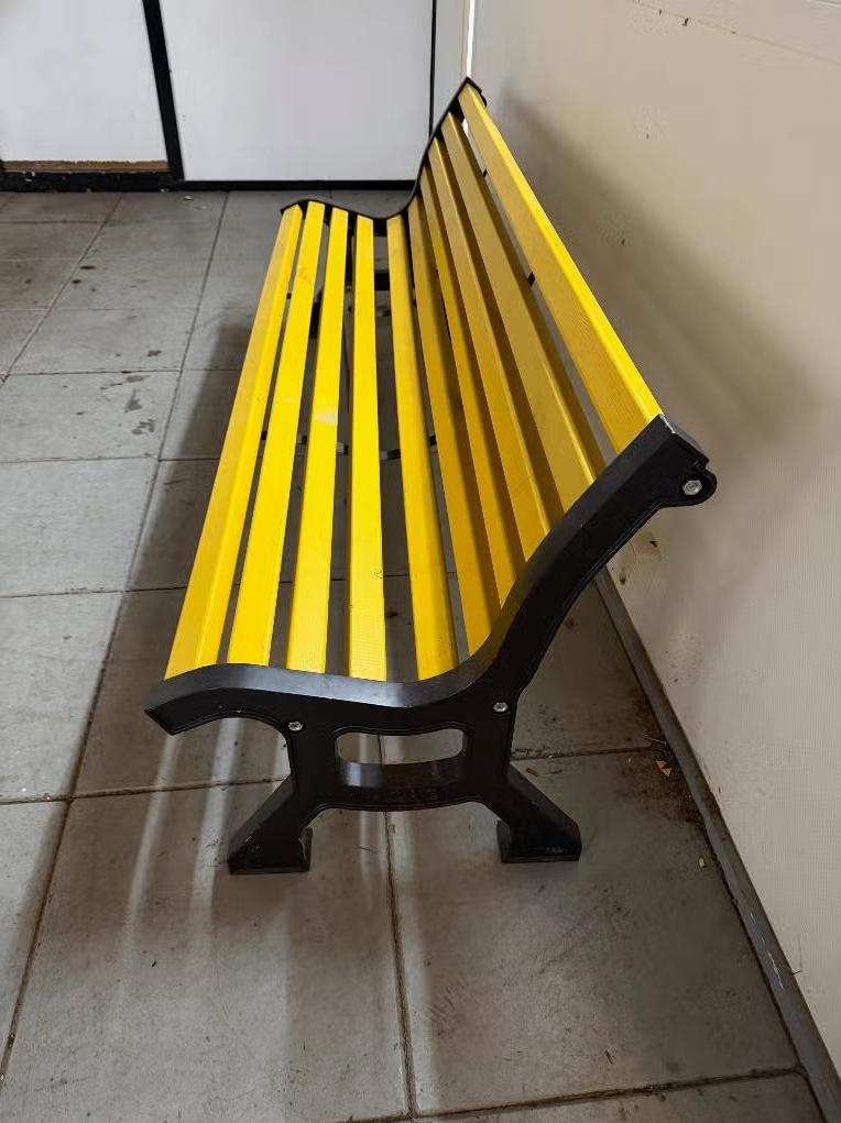 Tuinbank Macagi 2m – hout & gietijzer – nieuw, Ophalen of Verzenden, Nieuw, Hout