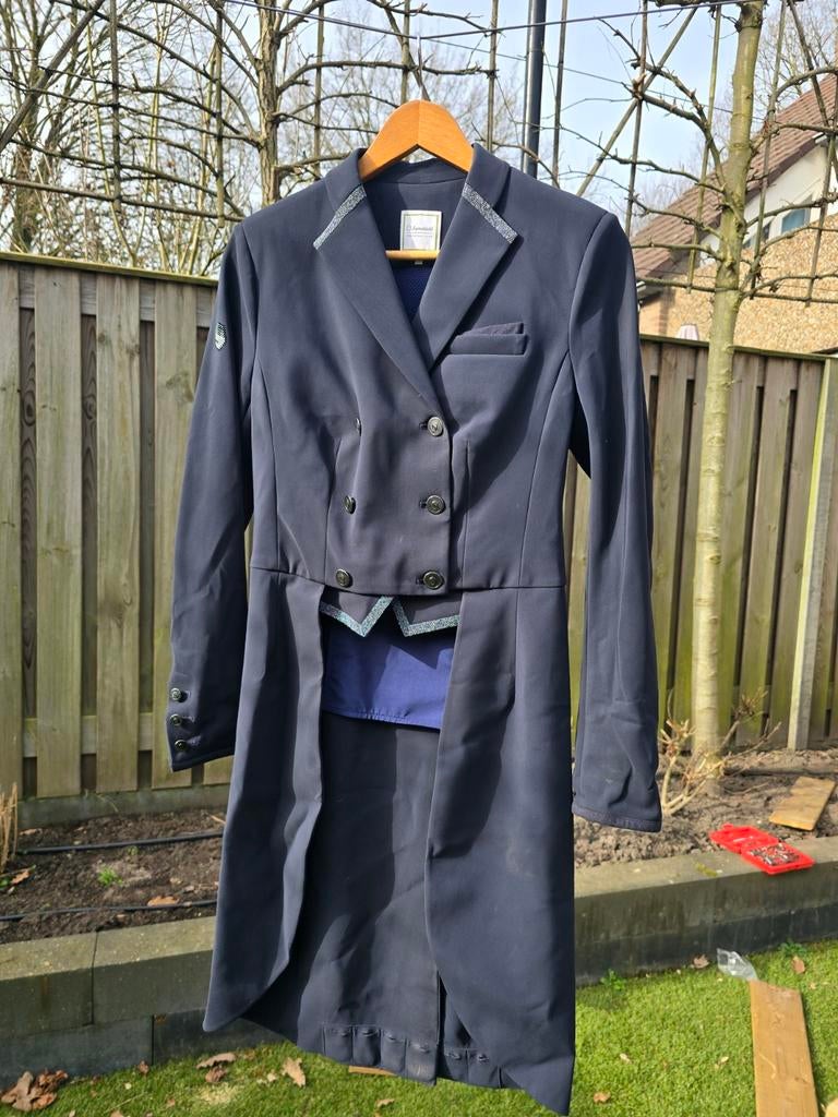 Super mooie samshield slipjas, Dieren en Toebehoren, Paardrijkleding, Ophalen of Verzenden, Zo goed als nieuw, Dressuur