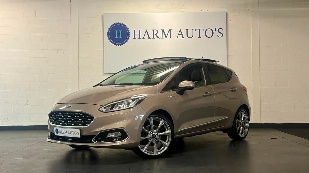 Ford Fiesta 1.0 EcoBoost Vignale Automaat / Panorama / Navi, 101 pk, Gebruikt, Bedrijf, 19 km/l