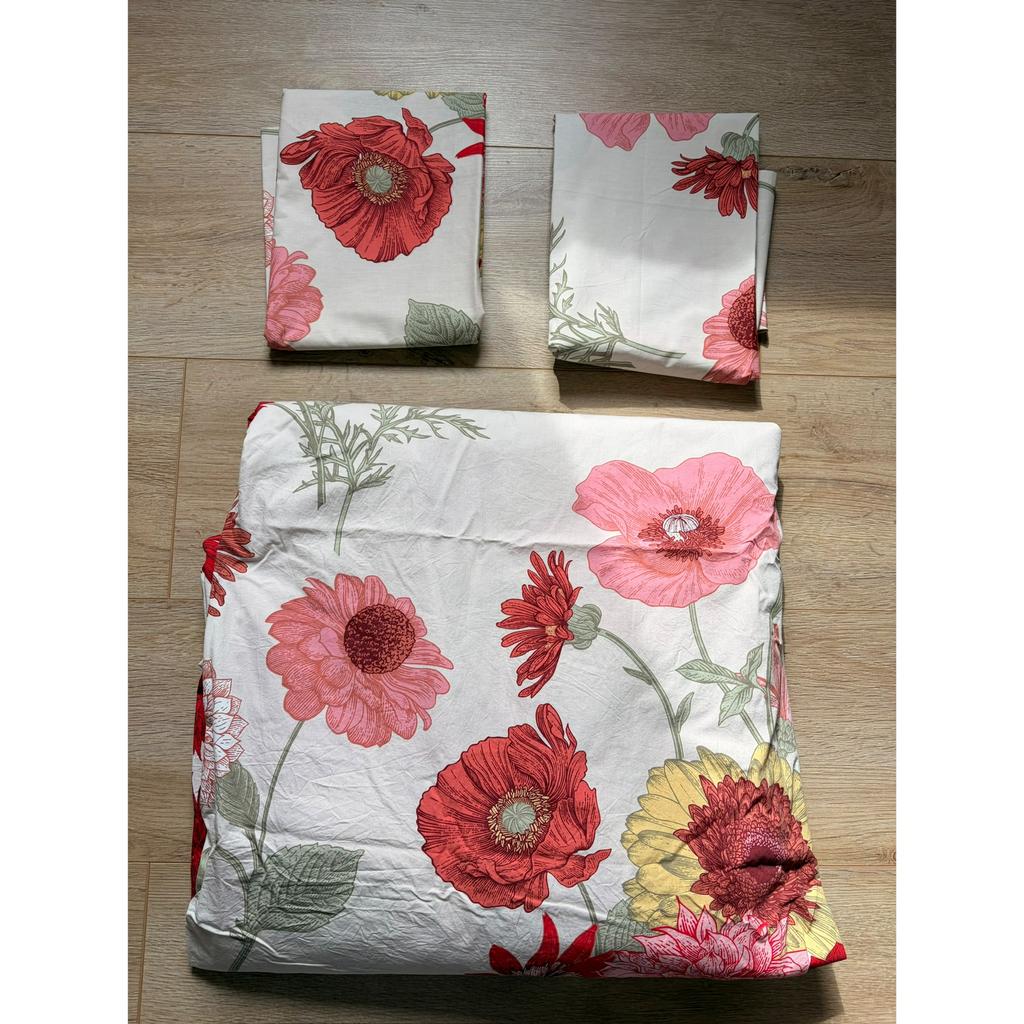 H&M katoenen bed overtrek nieuw staat, Overige kleuren, Dekbedovertrek, Ophalen of Verzenden, Nieuw