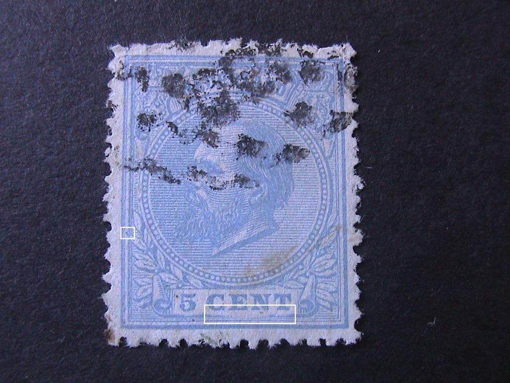 Plaatfout 19 , gestempeld., Verzenden, T/m 1940, Gestempeld