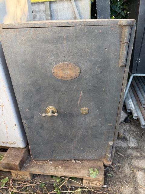 brandkast kluis Antiek, Ophalen, Gebruikt, Brandkast