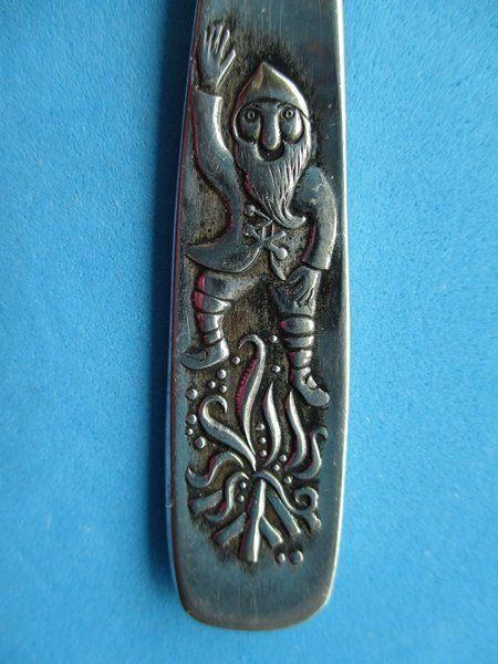 (KB5147) Kinderbestek SPROOKJES Repelsteeltje vork, Ophalen of Verzenden, Gebruikt