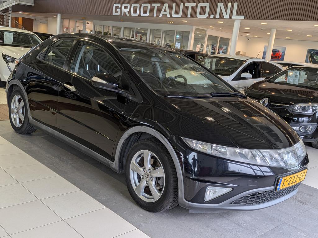 Honda Civic 1.4 Airco,. Trekhaak, Stuurbekrachtiging, 83 pk, Gebruikt, Zwart, 4 cilinders