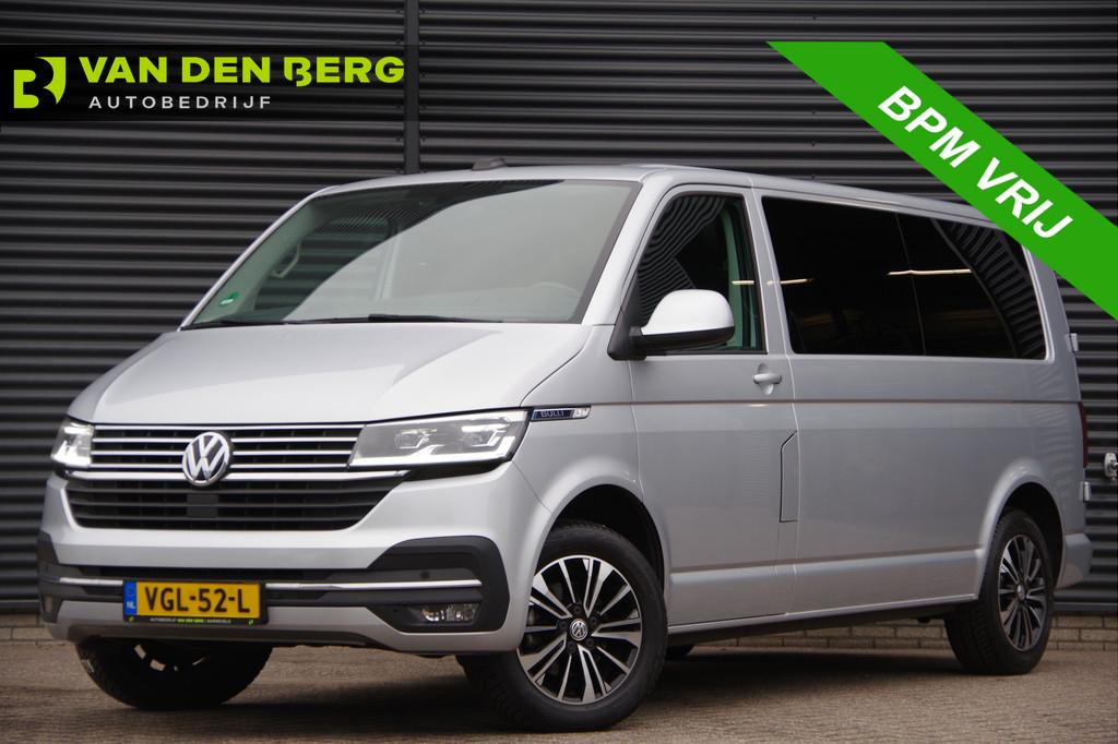 Volkswagen Transporter 2.0 TDI L2 BULLI, 150PK AUT. GLASSLOO, Stof, Gebruikt, Euro 6, 4 cilinders