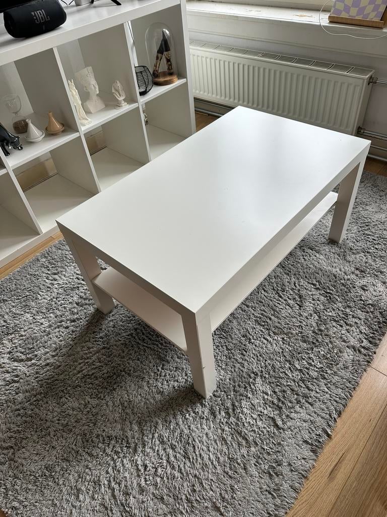 IKEA LACK salontafel wit, Huis en Inrichting, Tafels | Salontafels, Ophalen, Gebruikt, 50 tot 100 cm, 50 tot 100 cm