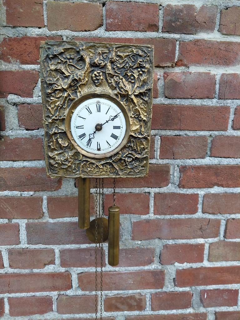 Antieke Swartzwalder klok, latoenkoper., Verzenden