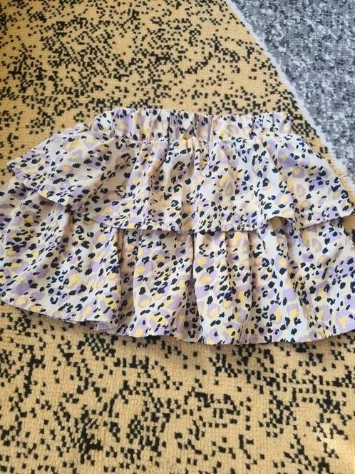 Rokje met paars gele print Maat 98 hh, Meisje, Onbekend, Ophalen of Verzenden, Zo goed als nieuw