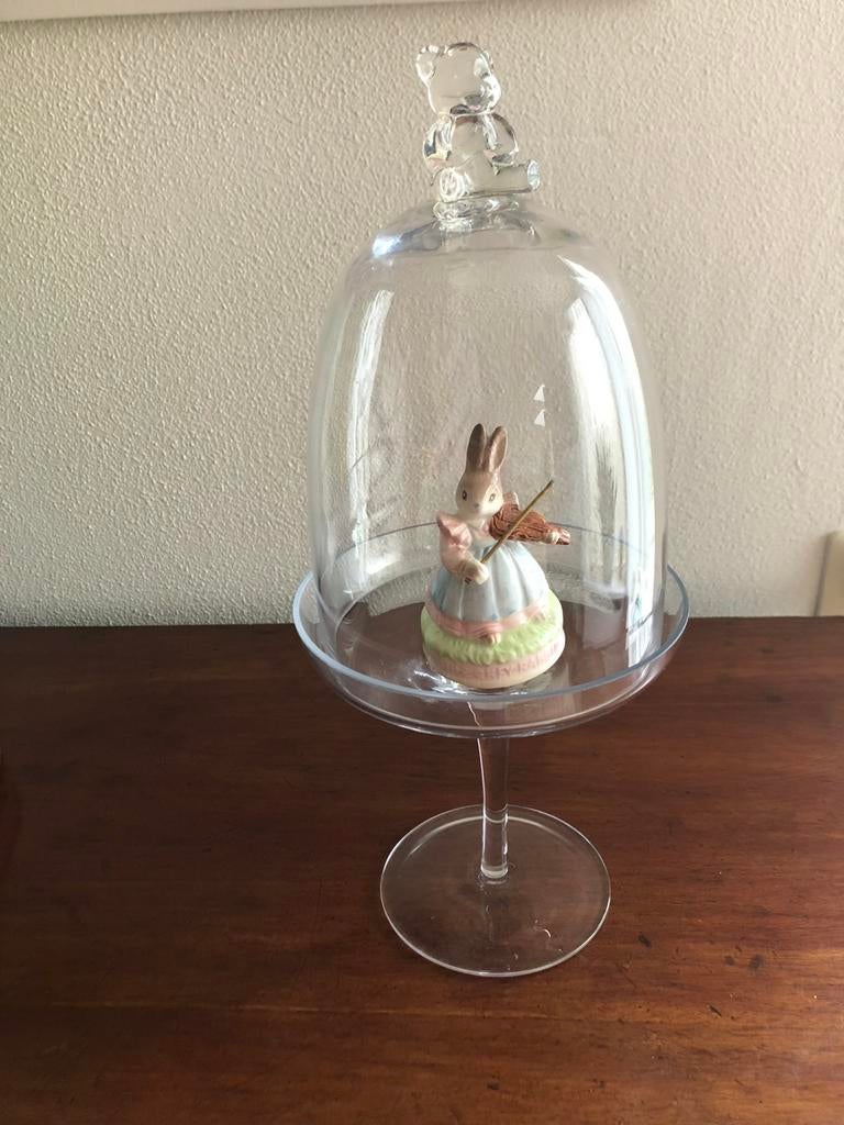 Grote stolp en kleine stolp op voet, Huis en Inrichting, Woonaccessoires | Stolpen, Ophalen of Verzenden, Zo goed als nieuw