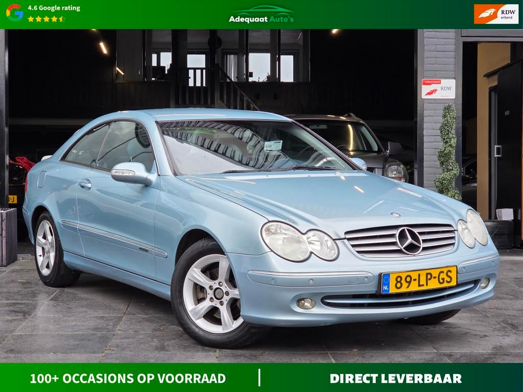 Mercedes-Benz CLK-klasse Coupé 240 Elegance|AUT|NAP|Cruise, Auto's, Automaat, Achterwielaandrijving, Gebruikt, Huisgarantie