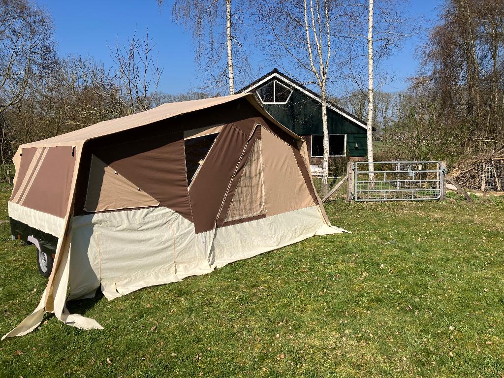 Raclet Panama Up vouwwagen 2018, Caravans en Kamperen, Vouwwagens, Meerkleurig, Raclet, Ophalen of Verzenden, Aanwezig