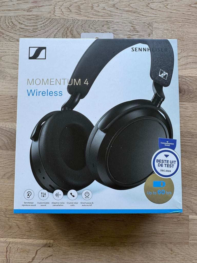 Sennheiser Momentum 4 Wireless (nieuw, geseald in doos), Audio, Tv en Foto, Koptelefoons, Ophalen, Sennheiser, Nieuw, Over oor (circumaural)