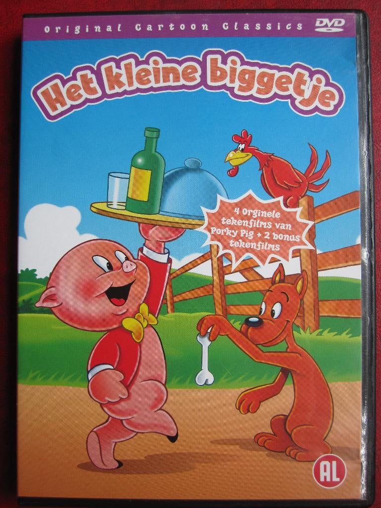 Het Kleine Biggetje, Tekenfilm, Ophalen of Verzenden, Zo goed als nieuw, Alle leeftijden