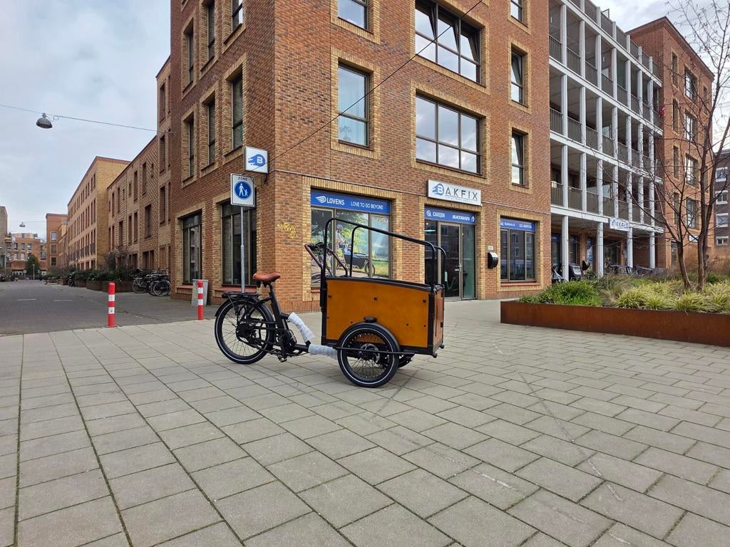 Hondenbakfiets geschikt voor grote honden, Overige merken, Gebruikt, Huif, Onbekend