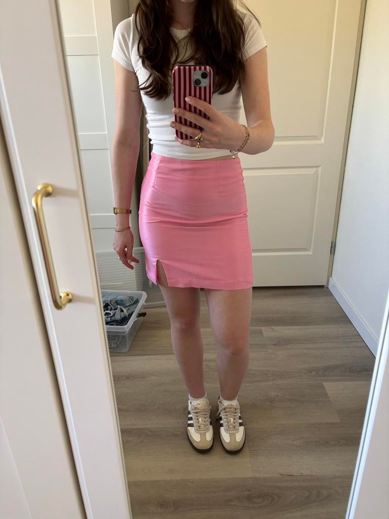 Roze Rokje, Kleding | Dames, Rokken, Ophalen of Verzenden, Zo goed als nieuw, Roze, Maat 36 (S)