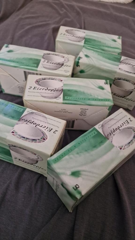 Eierdopjes van Albert Heijn, Overige typen, Nieuw, Ophalen of Verzenden, Overige stijlen