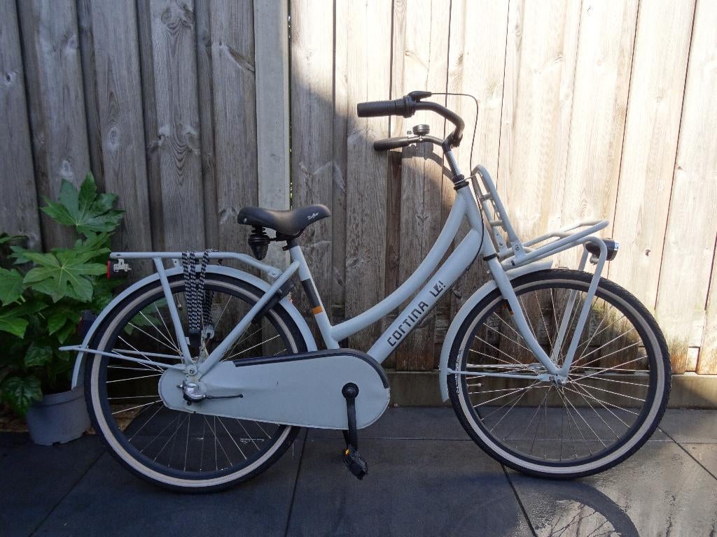 Cortina U4 Transport Meisjesfiets – 24 inch | Grey Matt, Ophalen, 24 inch, Cortina U4 transportfiets, Versnellingen