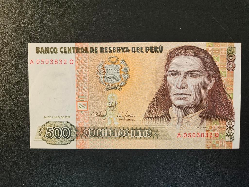 Peru pick 134b 1987 UNC, Ophalen of Verzenden, Zuid-Amerika, Los biljet