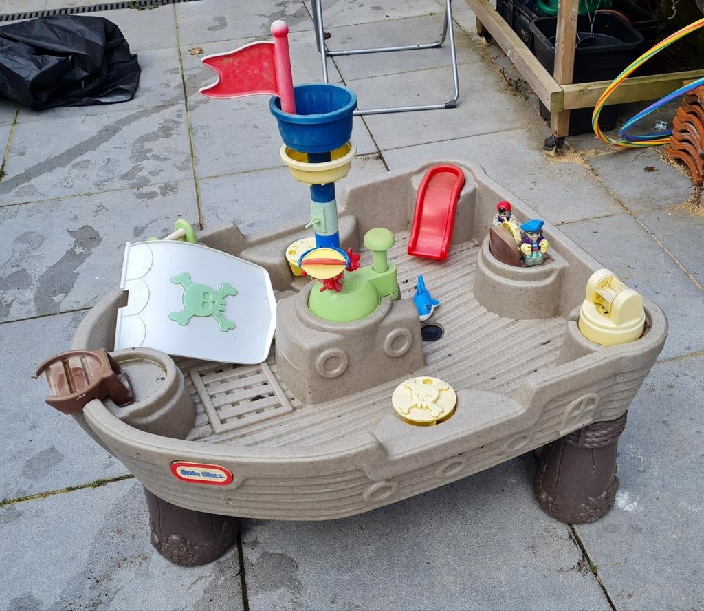 GRATIS Little Tikes Waterspeeltafel Piratenschip, Ophalen, Jongen of Meisje