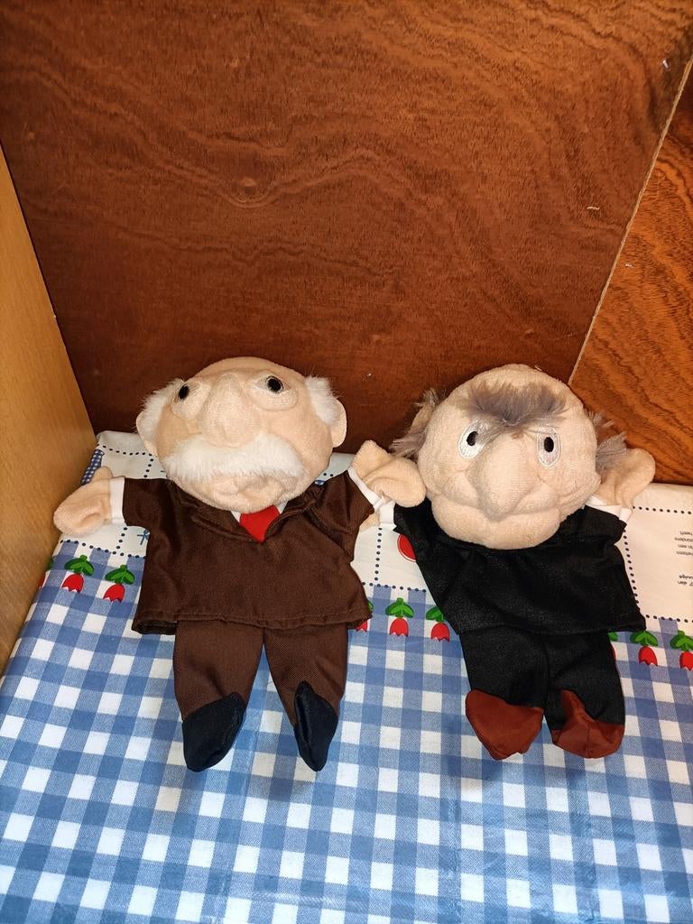 Waldorf en Stattler handpop Oude mannetjes The Muppets, Kinderen en Baby's, Speelgoed | Knuffels en Pluche, Ophalen of Verzenden