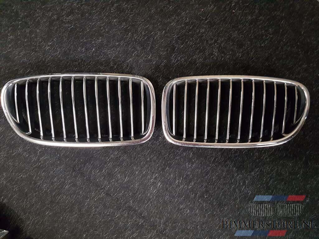Grille set chroom BMW 5 F10 F11, Gebruikt, -, -, Ophalen of Verzenden