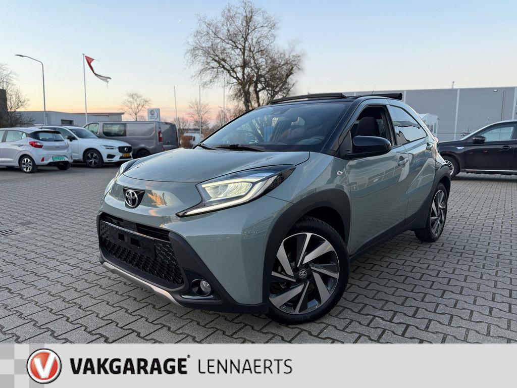 Toyota Aygo X 1.0 VVT-i S-CVT Envy Air Cabrio AUTOMAAT (BOVA, 12 maanden, Stof, Gebruikt, Zwart