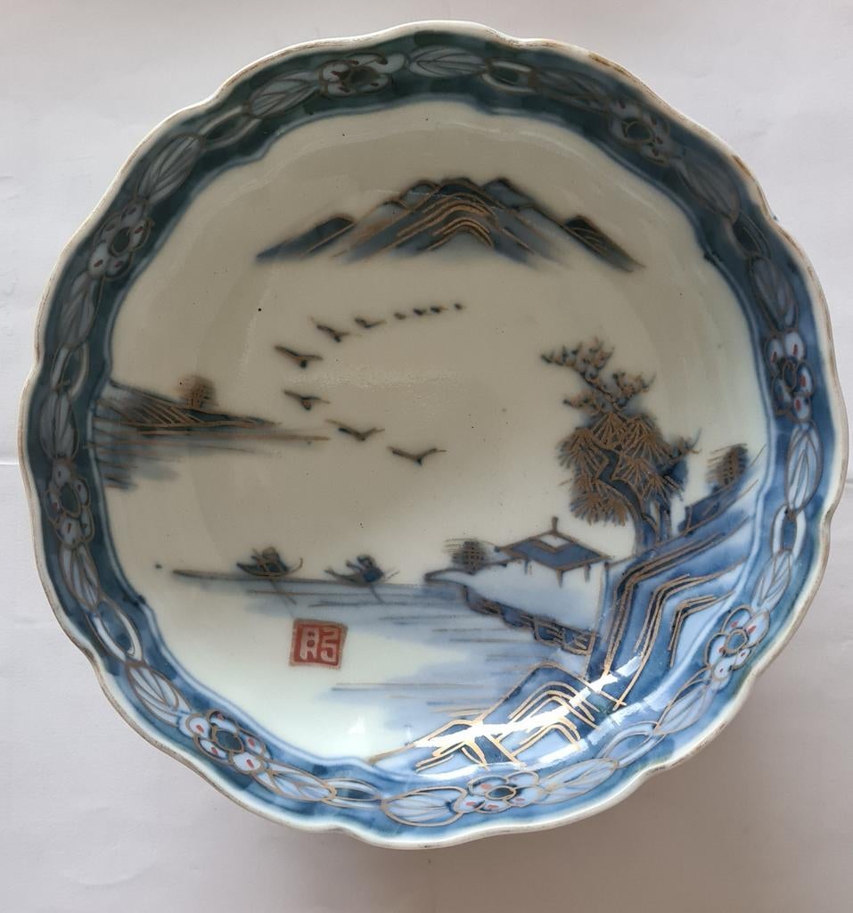 Prachtig oud Japans schaaltje., Ophalen of Verzenden