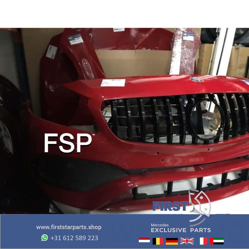 W176 FACELIFT AMG VOORKOP ROOD Mercedes A Klasse 2015-2019 F, Gebruikt, -, Voor, Ophalen of Verzenden