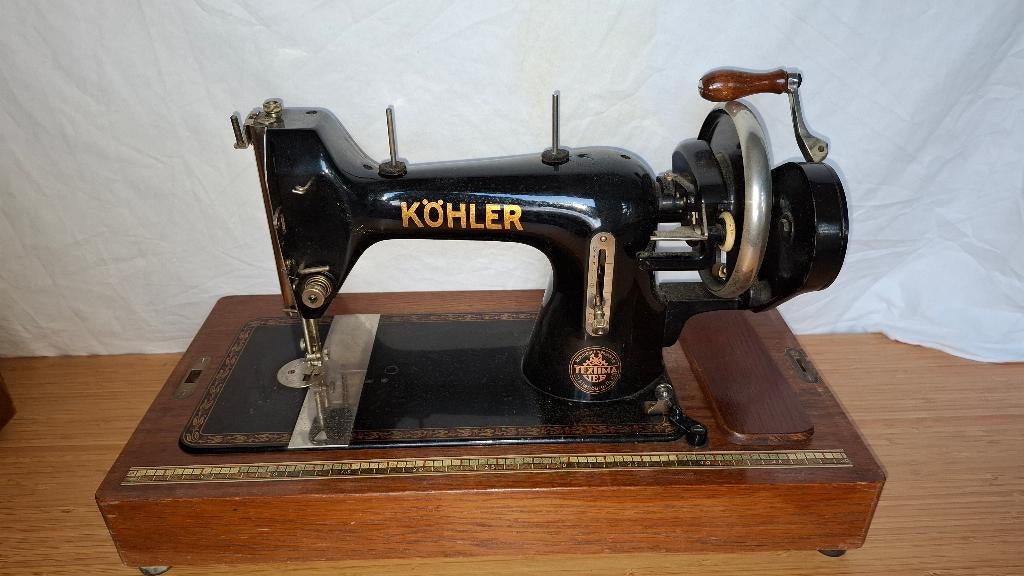 Vintage Köhler Naaimachine – DDR-kwaliteit (Altenburg), Antiek en Kunst, Ophalen
