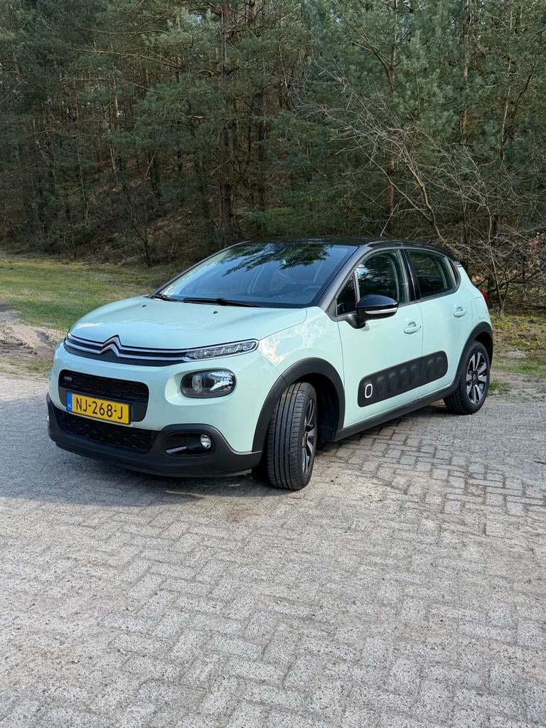 Citroën C3 1.2 Puretech 82pk 2017 Groen, Auto's, Citroën, Particulier, C3, Benzine, C, Hatchback, Handgeschakeld, Origineel Nederlands