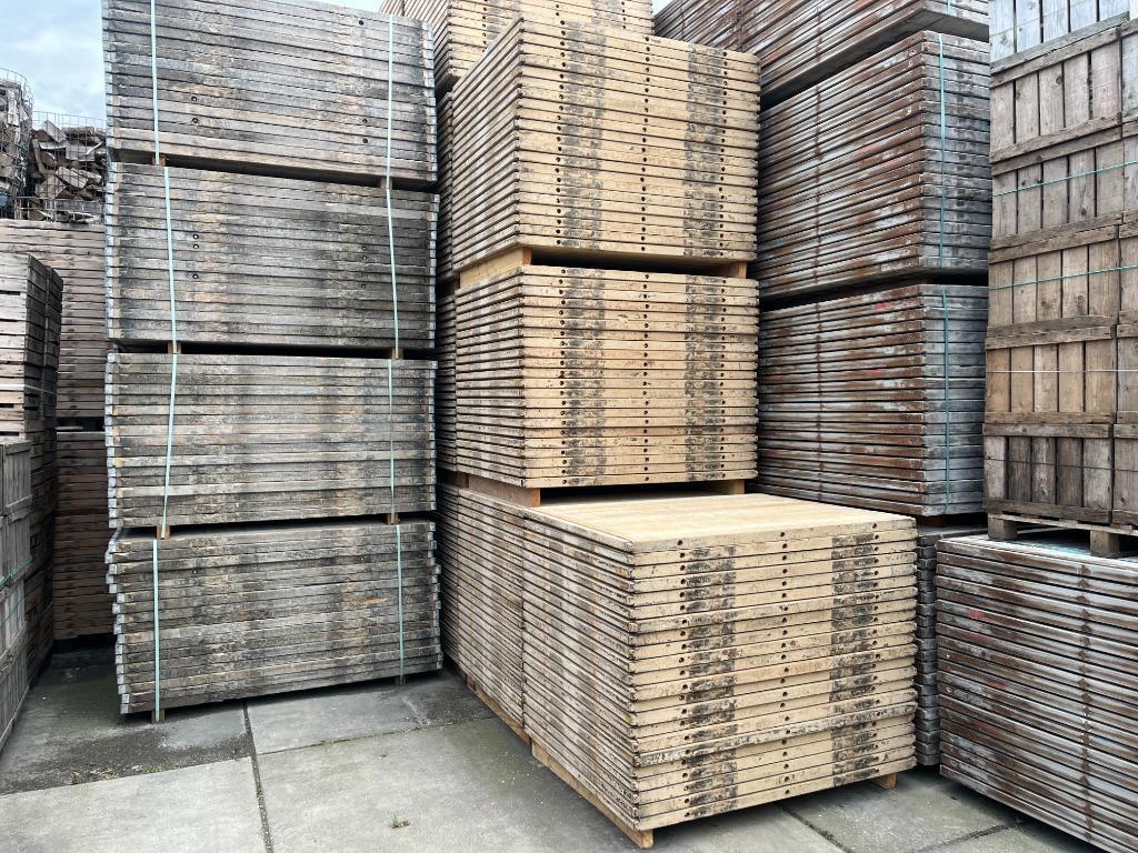 Steenshotten Hardhout , circa 111x140 (47mm dik), Ophalen of Verzenden, Gebruikt, Hout