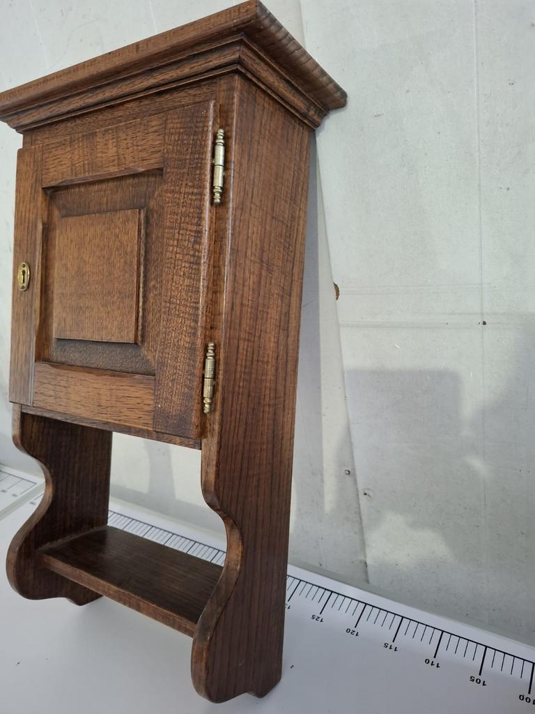 Hangkastje massief, Antiek en Kunst, Curiosa en Brocante, Ophalen