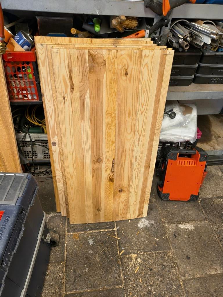 Houten legplanken - diverse maten, Doe-het-zelf en Verbouw, Hout en Planken, Ophalen, Gebruikt, Minder dan 25 mm, Plank