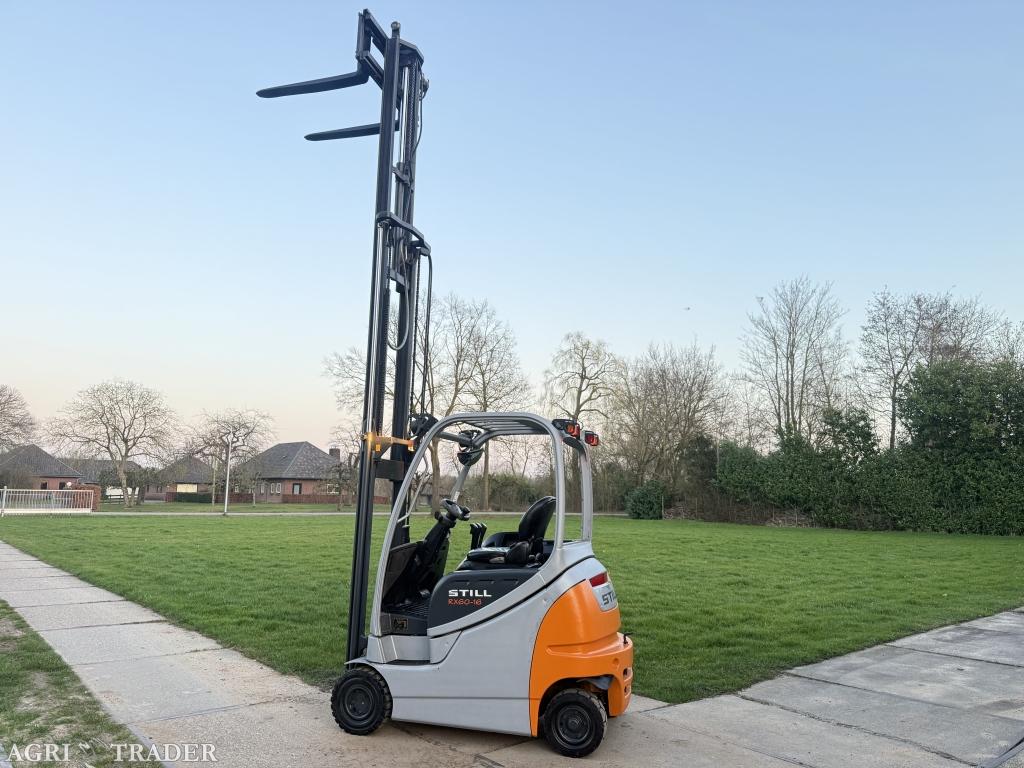 Still 1600KG elektrisch 3-delig Freelift Sideshift 4400 uur, Info@vanbeurdenheftrucks.nl, Still, Heftruck, Ophalen of Verzenden
