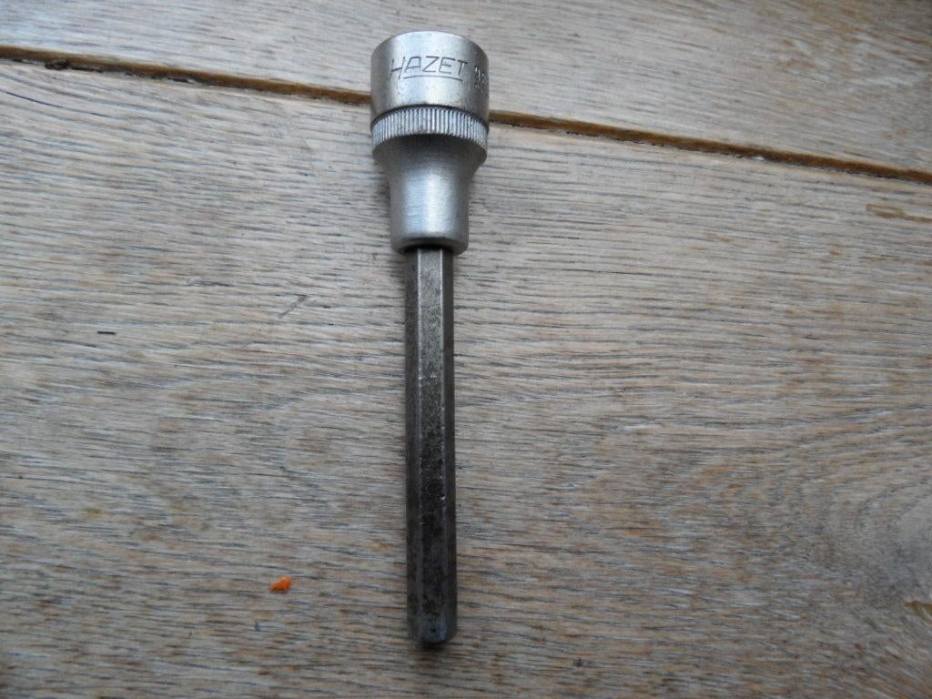 Hazet 986 SLG 8 inbus maat 8 dop 1/2, Ophalen of Verzenden, Gebruikt