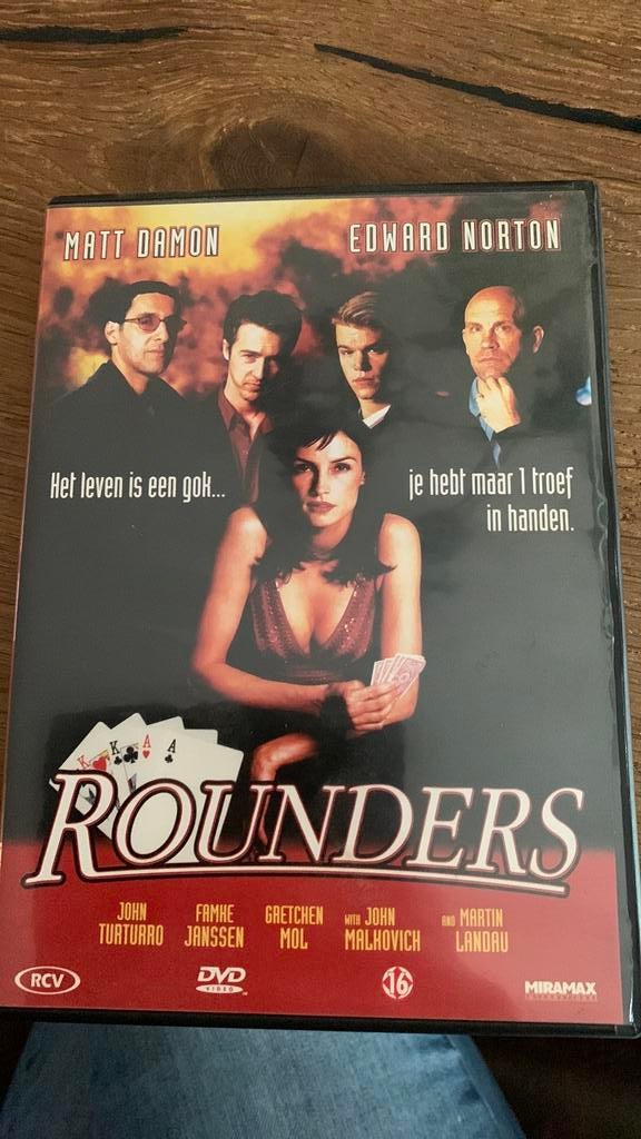 Rounders, Cd's en Dvd's, Alle leeftijden, Ophalen of Verzenden, Zo goed als nieuw