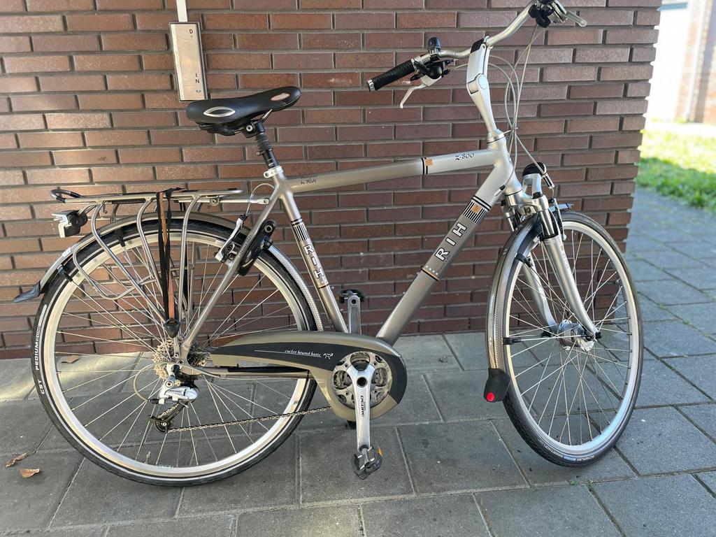Rih heren fiets, Fietsen en Brommers, Versnellingen, Zo goed als nieuw, 53 tot 57 cm, Ophalen