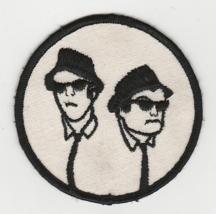 Stoffen patch Blues Brothers, Verzenden, Zo goed als nieuw, Kleding