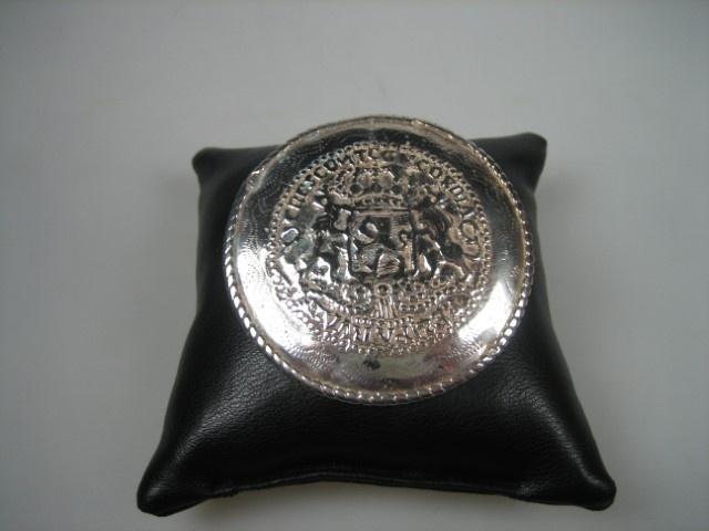 Antieke zilveren Broekstukken als broche ca.1905/1928, Antiek en Kunst, Verzenden, Zilver