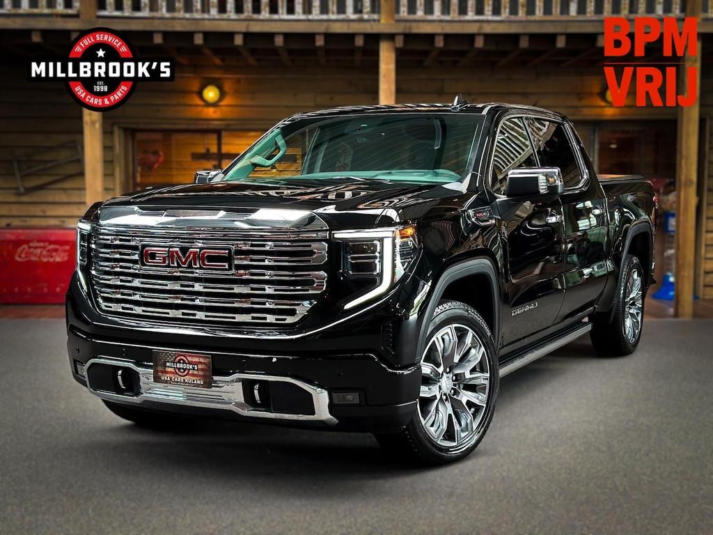 GMC Sierra Denali 6.2L V8 Demo opruiming BPM VRIJ, 360 camer, Gebruikt, 8 cilinders, 4 stoelen, Leder