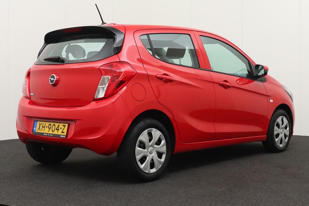 Opel KARL 1.0 75 PK Edition Multimedia Bluetooth Cruise Cont, Auto's, Opel, Voorwielaandrijving, 839 kg, Stof, Gebruikt
